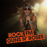 ROCK fm GUNS N'ROSES Logo