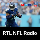 RTL NFL RADIO - 104.6 RTL Logo