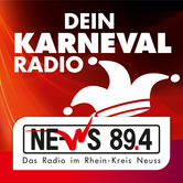 NE-WS 89.4 - Dein Karnevals Radio Logo