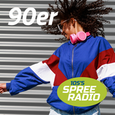 105'5 Spreeradio 90er Logo