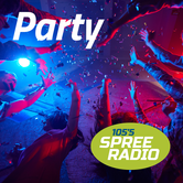 105'5 Spreeradio Party Logo