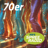 105'5 Spreeradio 70er Logo