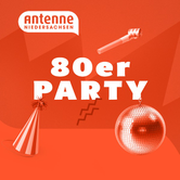 80er Party - Antenne Niedersachsen Logo