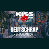 KISS FM - DEUTSCHRAP - BRANDNEU Logo