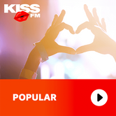 KISS FM - POPULAR Logo