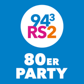 94,3 rs2 - 80er Party Logo