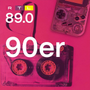 89.0 RTL 90er Logo