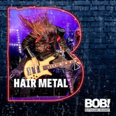 Radio BOB! - Hair Metal Logo