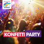 Radio Regenbogen Konfetti-Party Logo