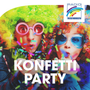 Radio Regenbogen Konfetti-Party Logo