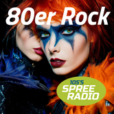 105'5 Spreeradio 80er Rock Logo
